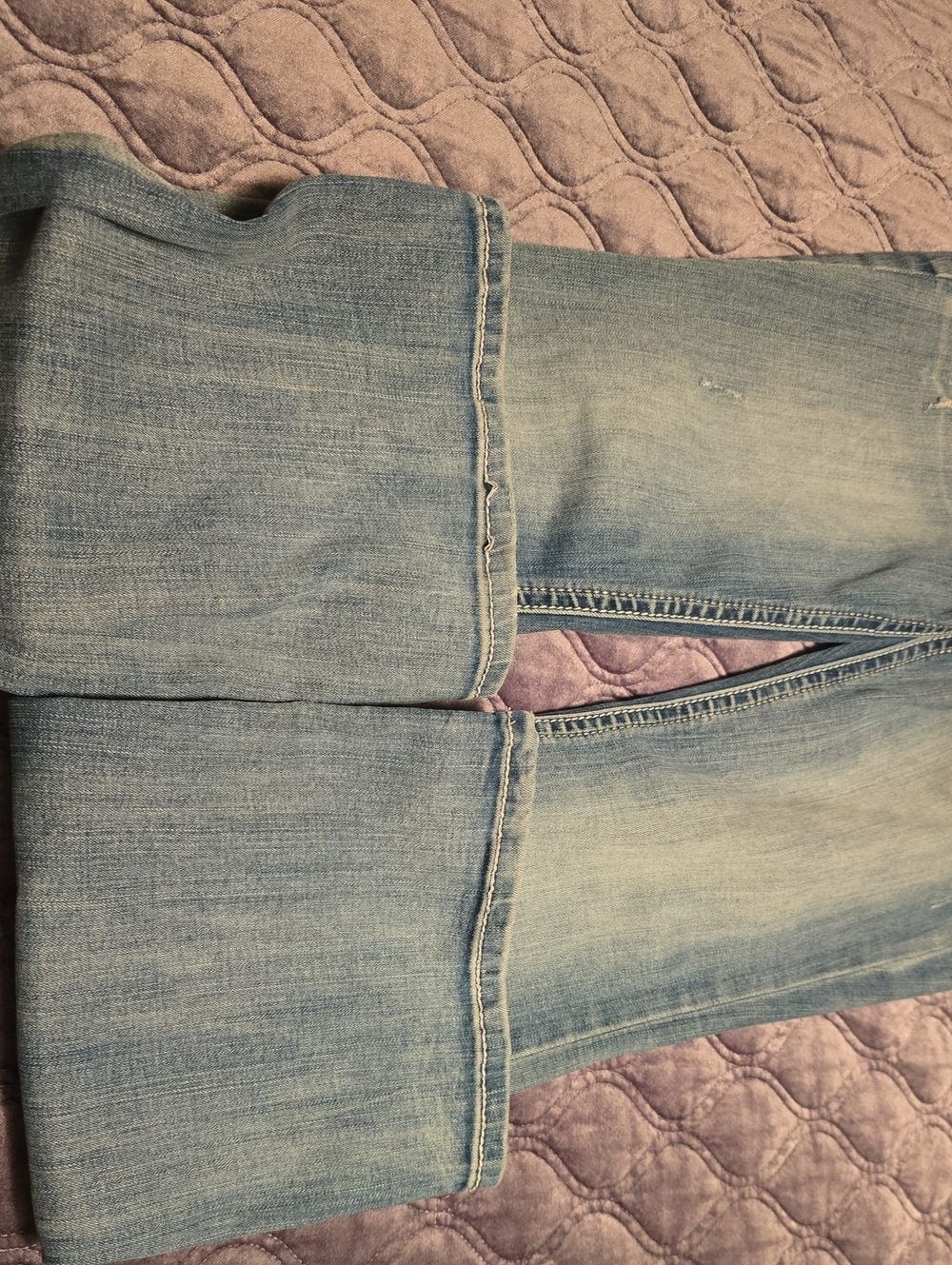 Grace In LA, Women's Light Blue Straight-Leg Jeans - Picture 13 of 13